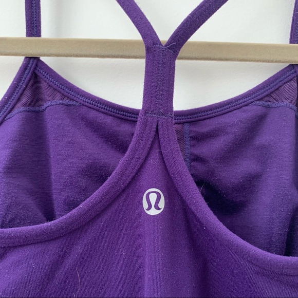 Lululemon Purple Racerback Tank Top - Picture 4 of 6